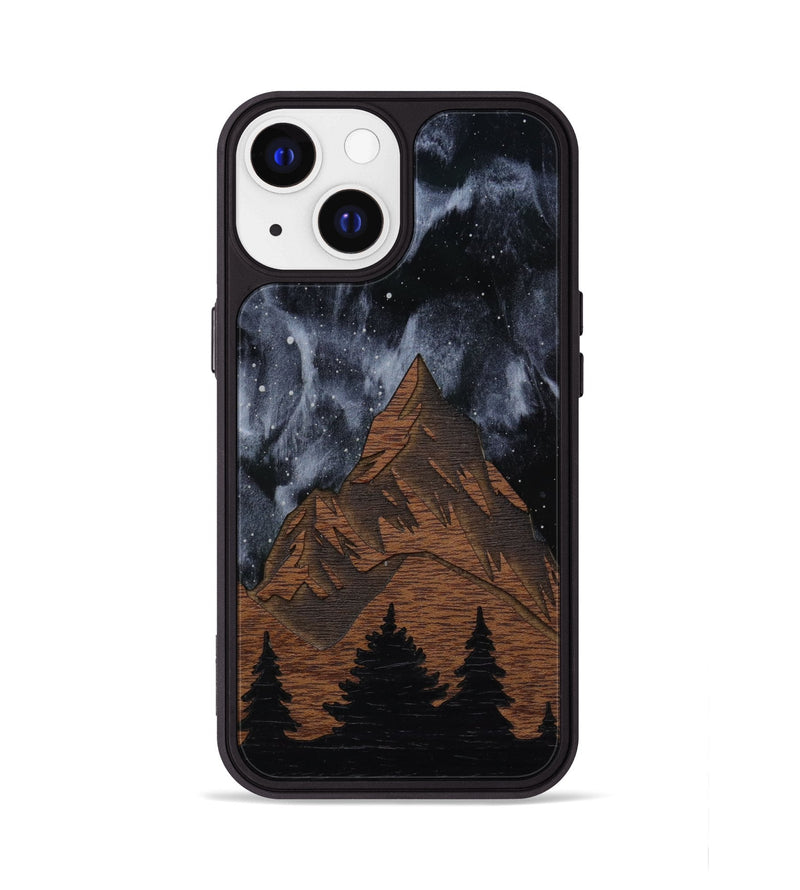 iPhone 13 Wood Phone Case - Everest Silver (Terrain)